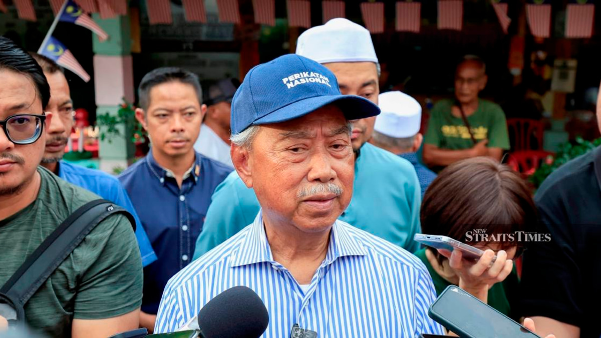 Muhyiddin rallies Bersatu machinery to boost Malay voter turnout in Johor election