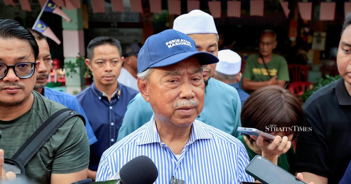 Muhyiddin rallies Bersatu machinery to boost Malay voter turnout in Johor election