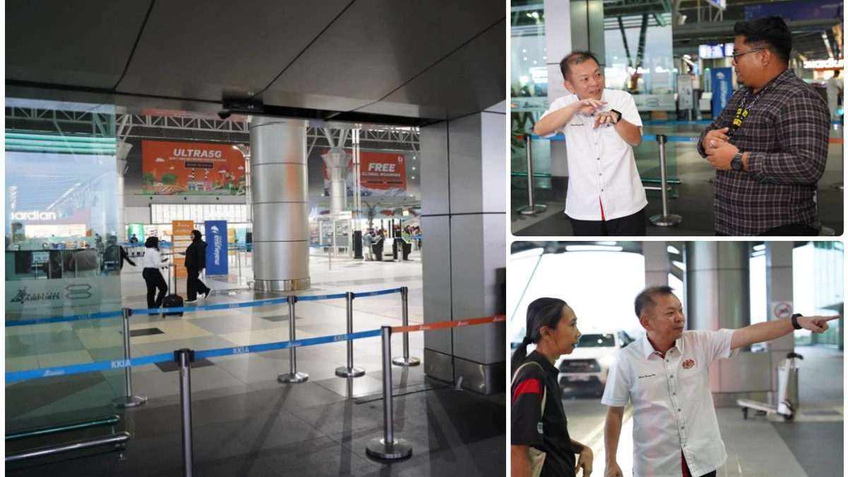 SUV Crashes Into KKIA Departure Hall; Driver Injured, Operations Resume