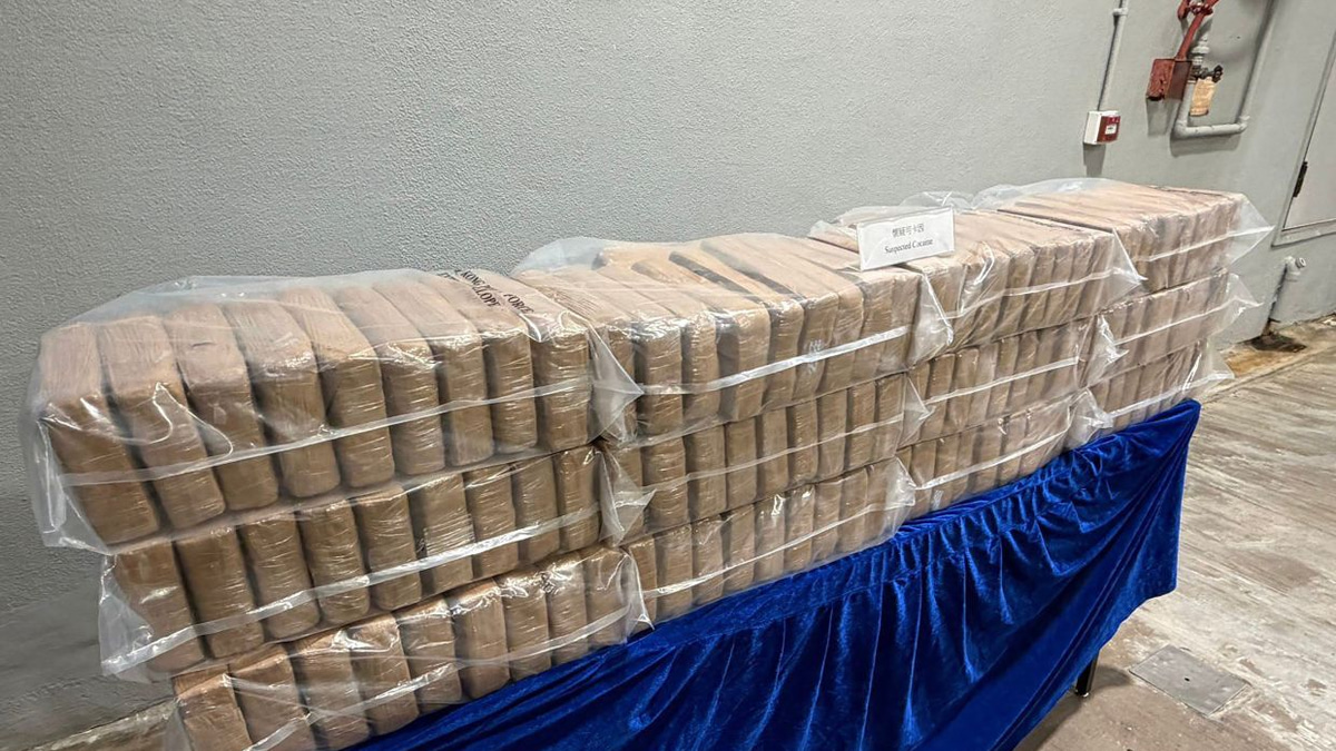 Hong Kong authorities seize 361kg of cocaine in coordinated yacht raids