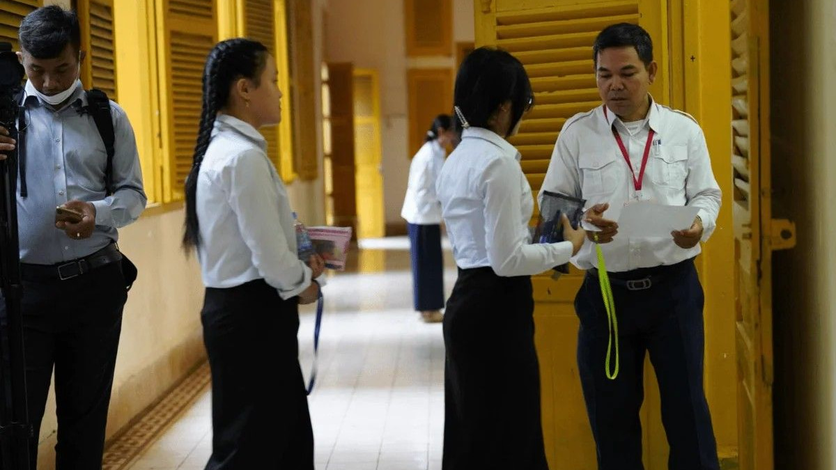 Cambodia's Grade 12 exams begin amid Thai border standoff affecting 25 schools