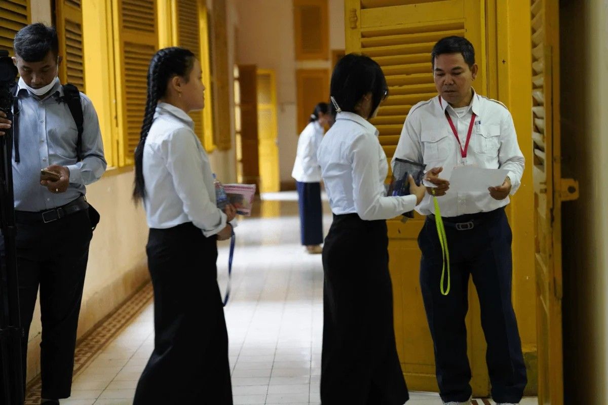 Cambodia's Grade 12 exams begin amid Thai border standoff affecting 25 schools