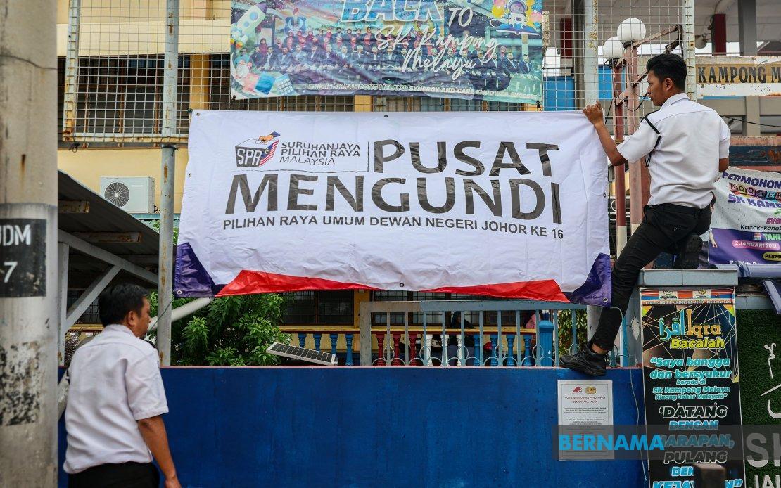 More Than 2.7 Million Johor Voters Cast Ballots in State Election