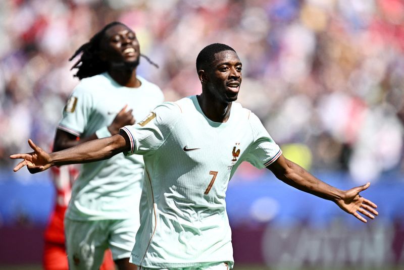 Dembele's Explosive First-Half Show Sends France Through as Group Winners