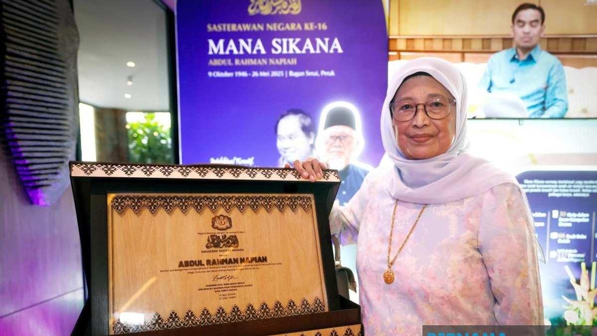 Mana Sikana Posthumously Honoured as Malaysia's 16th National Laureate