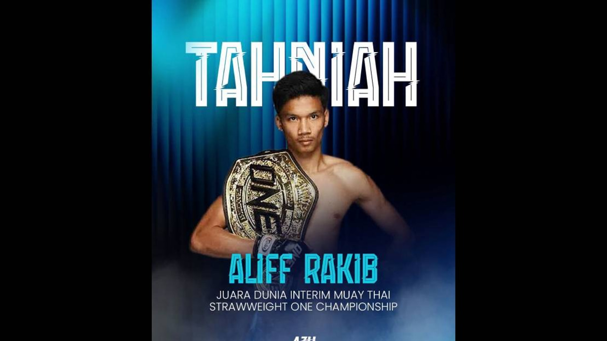 Aliff's ONE Championship Victory a Historic Milestone for Malaysia, Says DPM Zahid