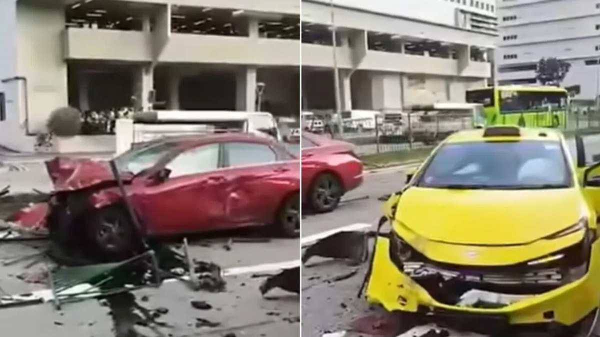 Singapore Driver Charged After Drug-Fuelled Crash Injures Taxi Passengers