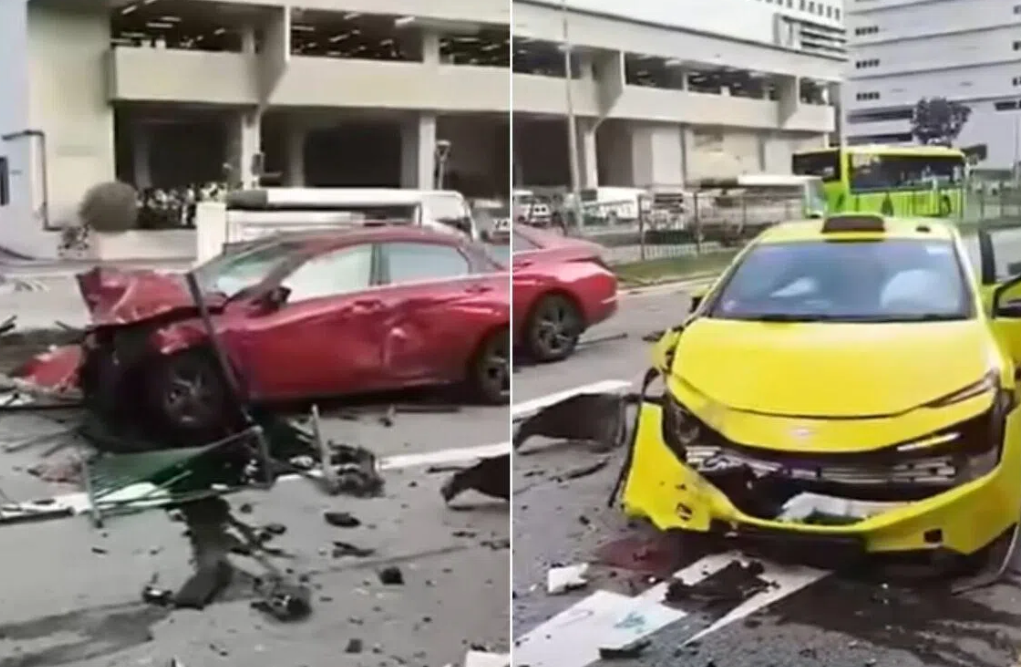 Singapore Driver Charged After Drug-Fuelled Crash Injures Taxi Passengers