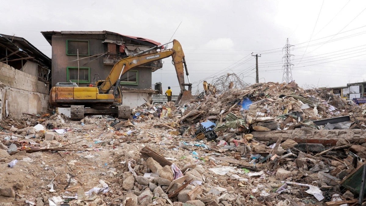 Nine Confirmed Dead as Lagos Shopping Complex Collapse Claims Lives, 27 Rescued