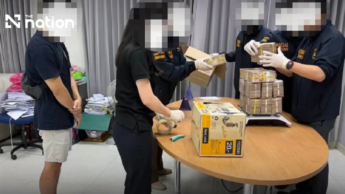 Thai Customs Intercepts B23 Million in Undeclared Cash at Myanmar Border