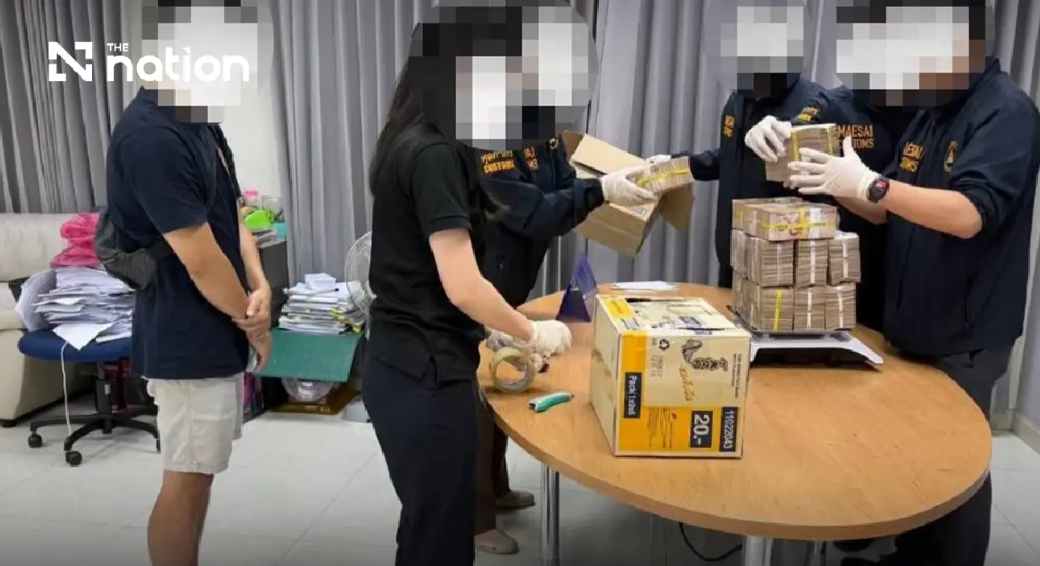 Thai Customs Intercepts B23 Million in Undeclared Cash at Myanmar Border