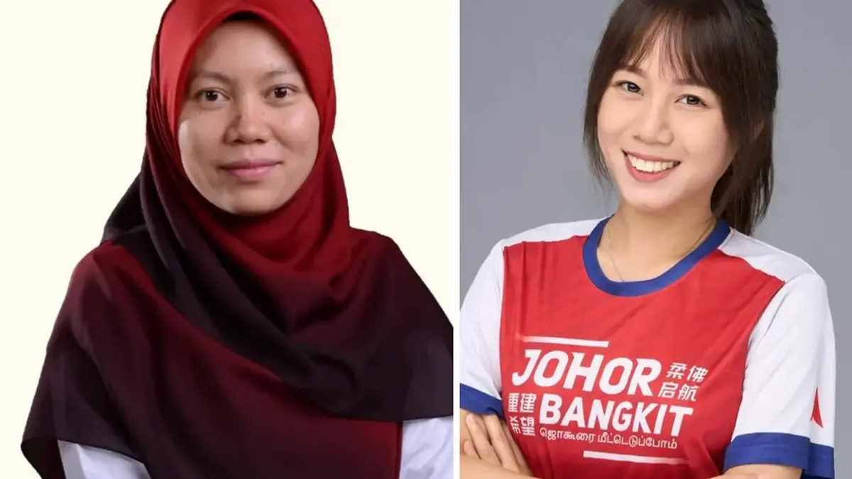 DAP fields Nor Zulaila for Tiram, Lee Wern Yiing for Johor Jaya