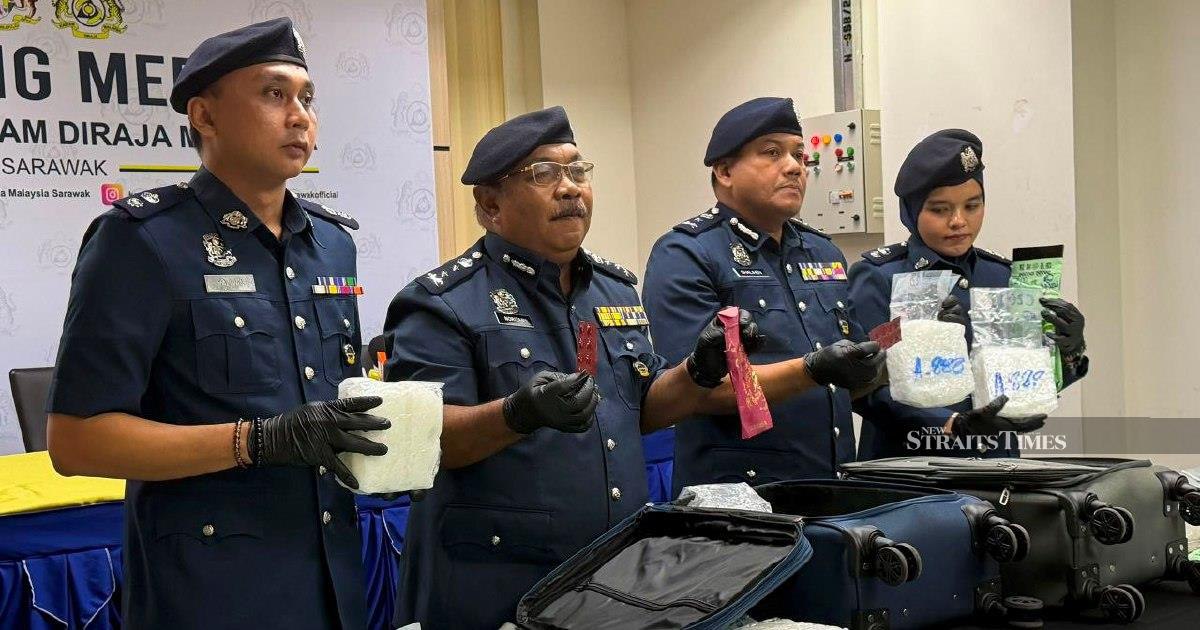 Sarawak Customs Intercepts RM1.32 Million Drug Shipment at Kuching Airport