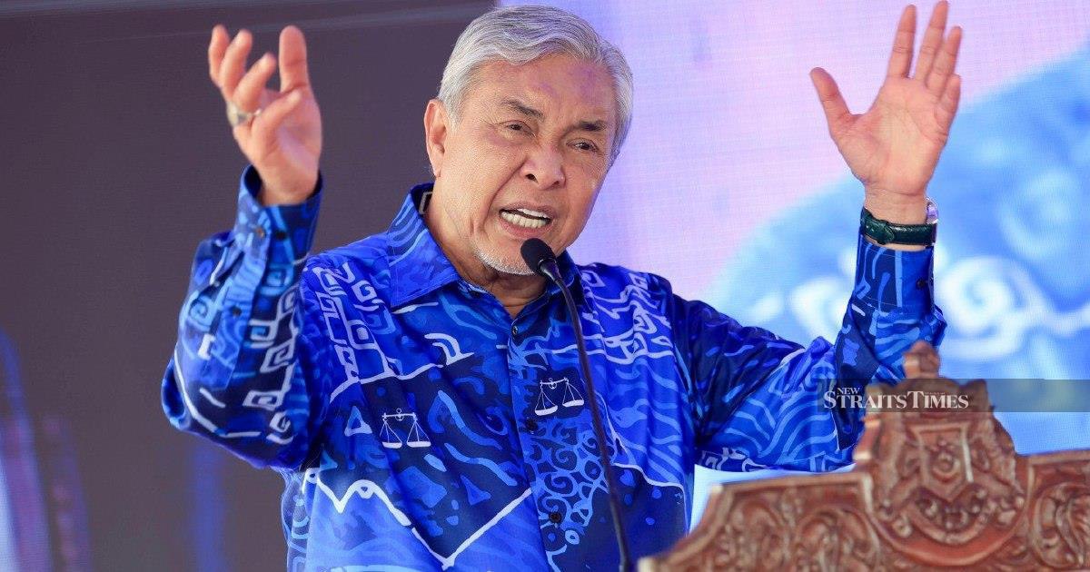 Zahid urges Johor voters to heed lessons as state heads to polls