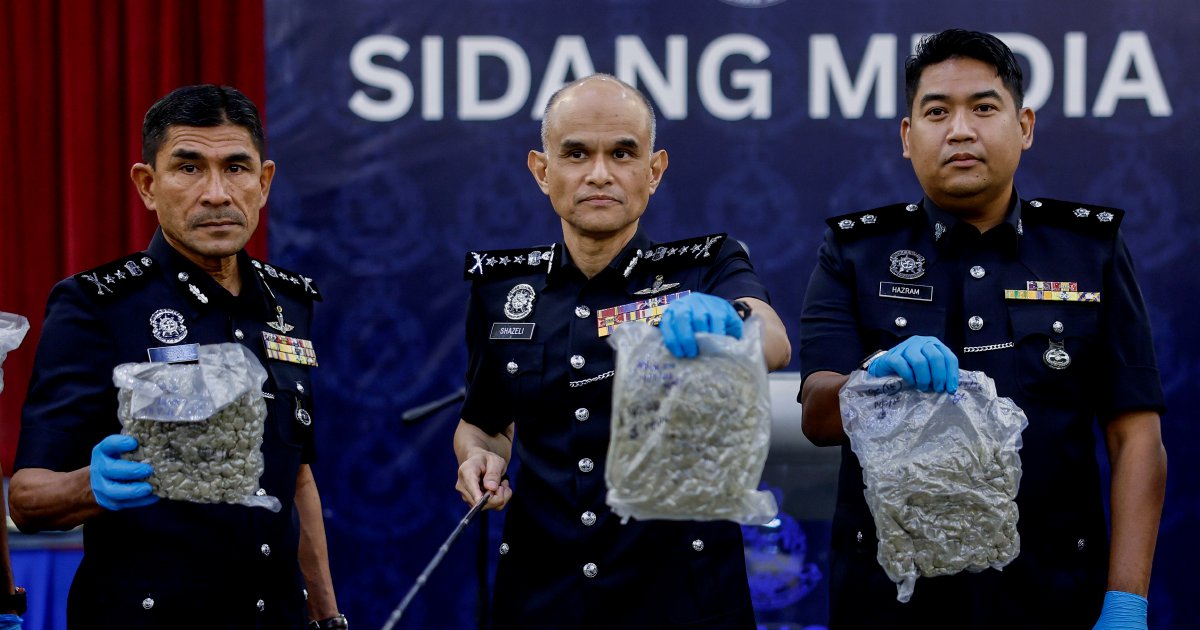 Police Seize RM19.82 Million Cannabis Haul at KLIA in Major Trafficking Bust